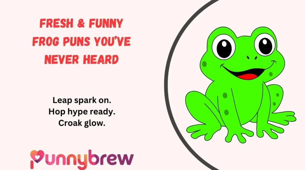 Fresh & Funny Frog Puns You’ve Never Heard