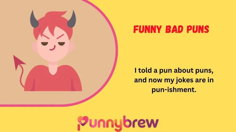 Funny Bad Puns