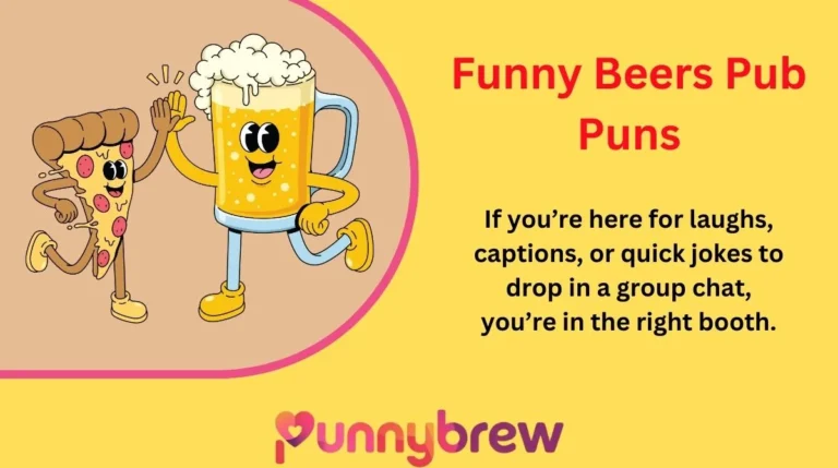 Funny Beers Pub Puns