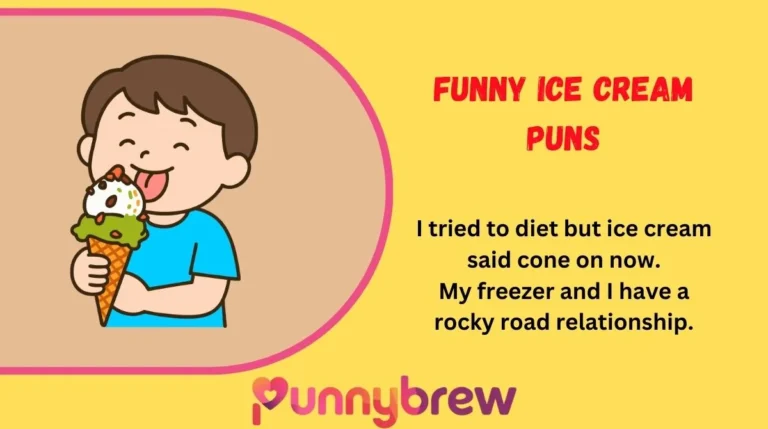 Funny Ice Cream Puns