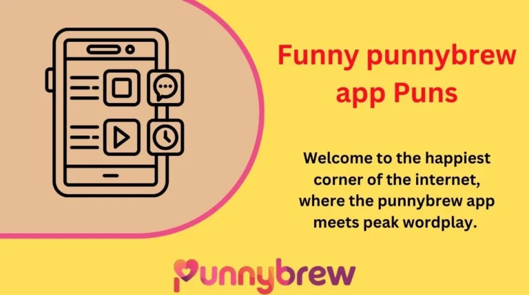 Funny punnybrew app Puns
