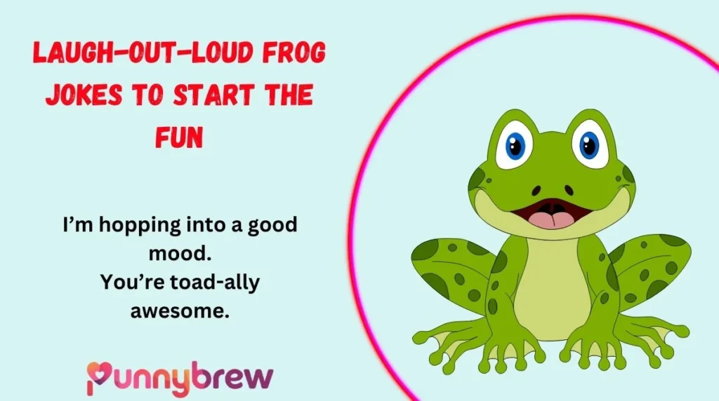 Laugh-Out-Loud Frog Jokes to Start the Fun