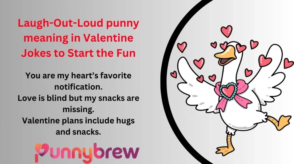 Laugh-Out-Loud punny meaning in Valentine Jokes to Start the Fun
