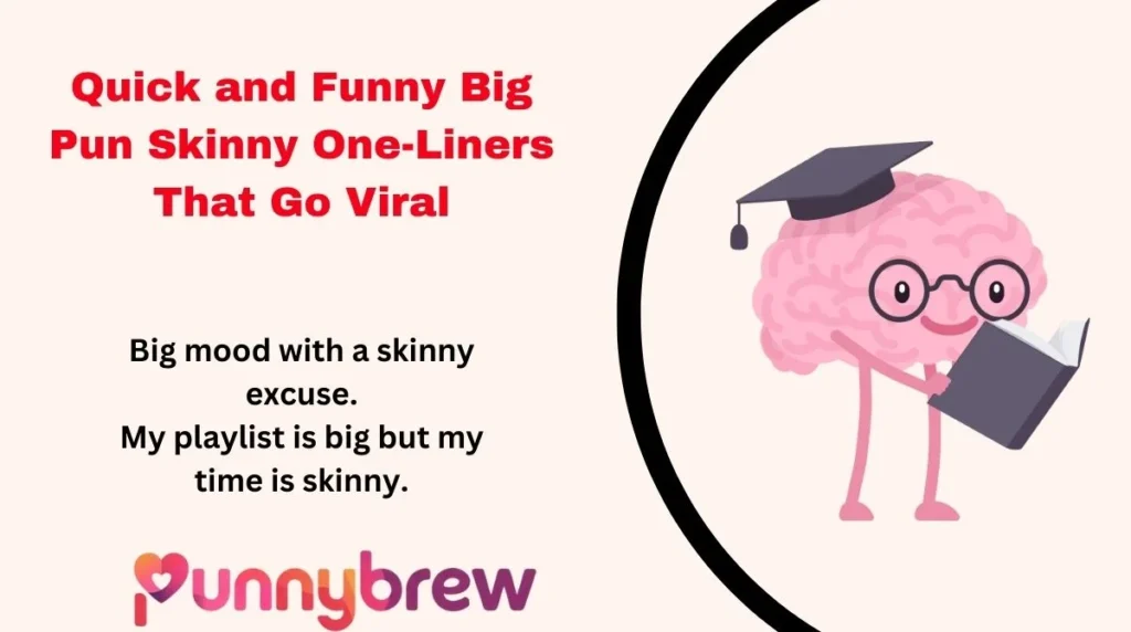 Quick and Funny Big Pun Skinny One-Liners That Go Viral