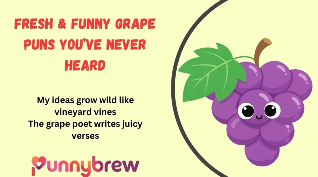 Fresh & Funny Grape Puns You’ve Never Heard