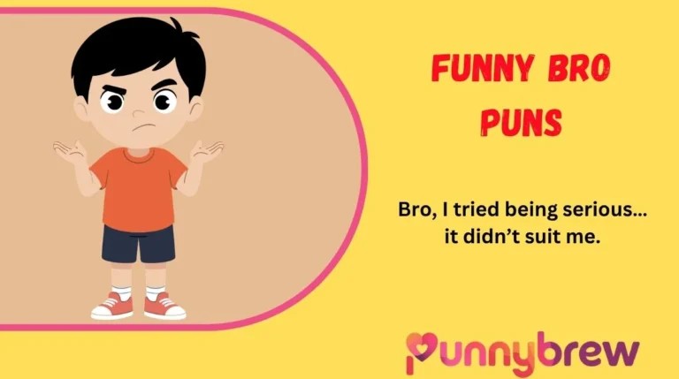 Funny Bro Puns
