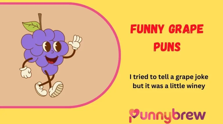 Funny Grape Puns