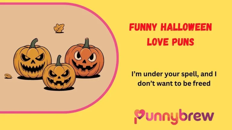 Funny Halloween Love Puns