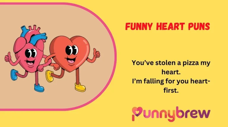 Funny Heart Puns