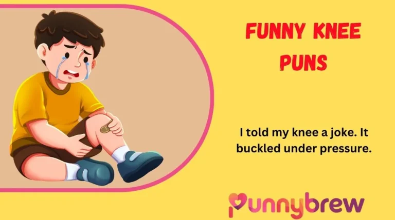 Funny Knee Puns