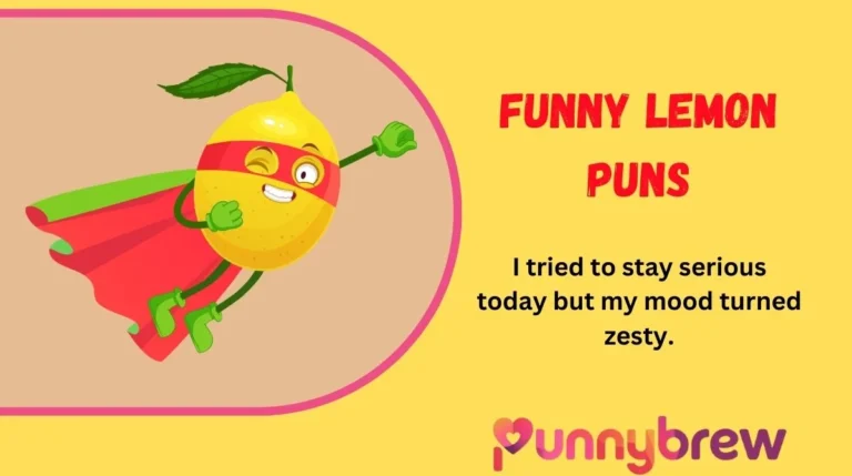 Funny Lemon Puns