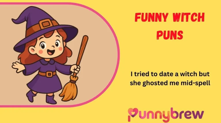Funny Witch Puns