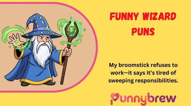 Funny Wizard Puns